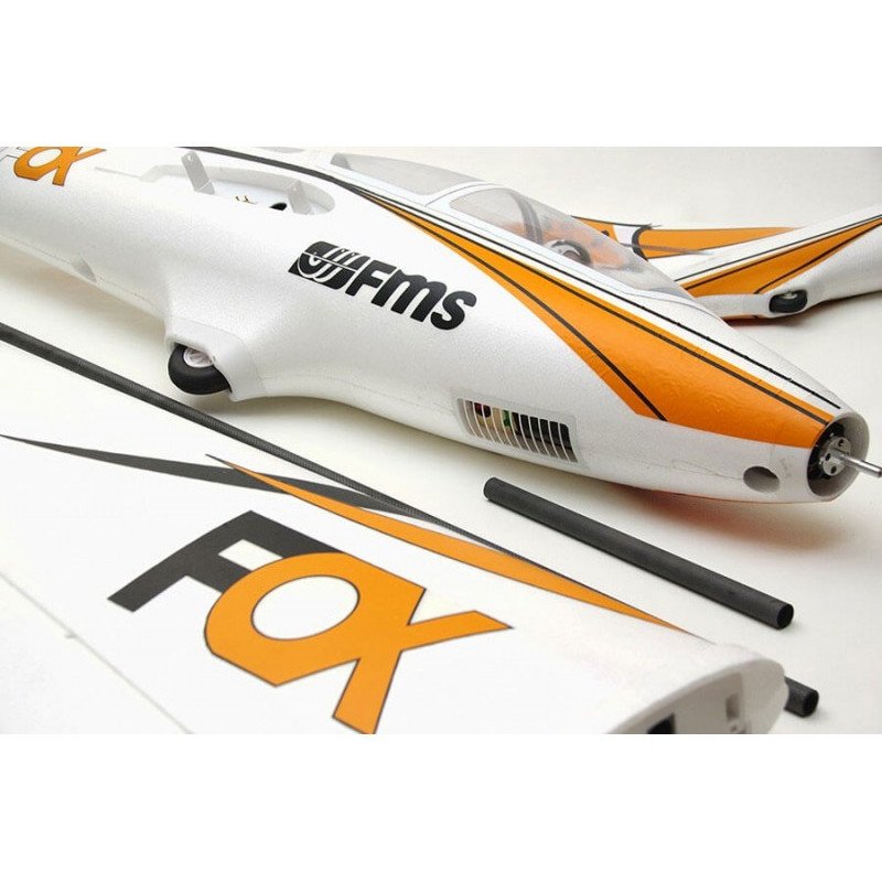 ARTF largest Wingspan foaming Glider FMS 3M FOX Aerobatic EP Glider PNP W/O TX/RX/BATT(XT90) Remote Control Electric Airplane