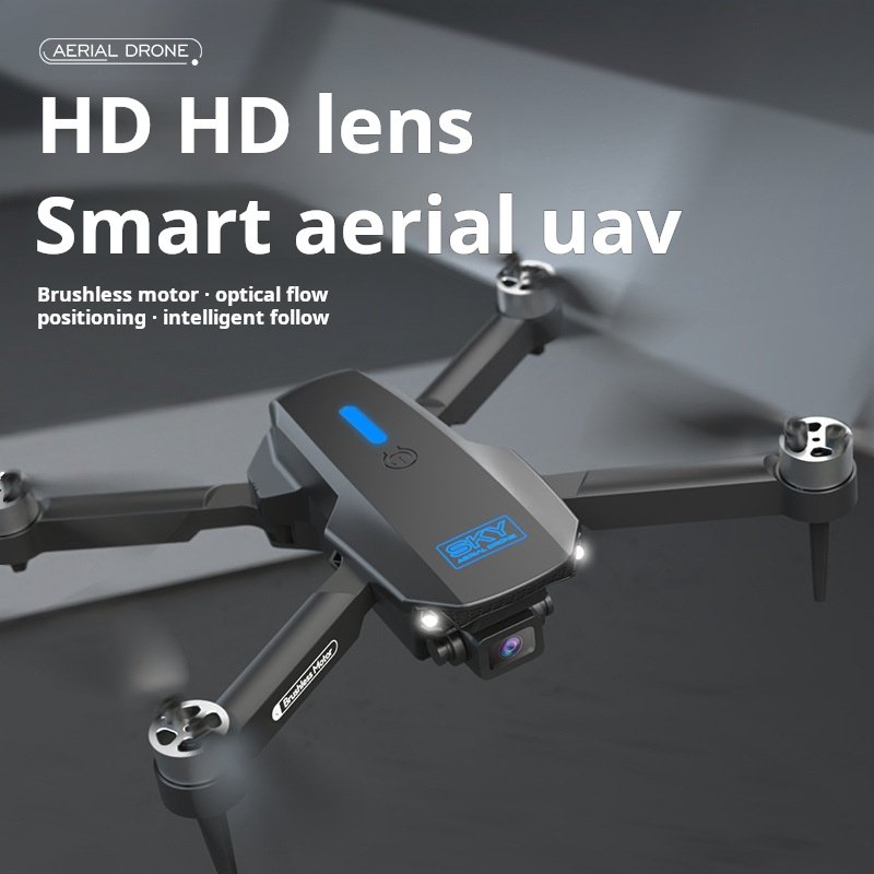 Cross-border E88 MAX UAV optical flow brushless four-axis aircraft HD aerial photography dual camera remote control aircraft