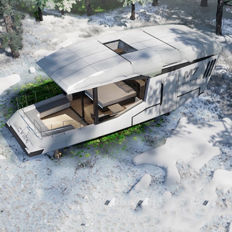 Factory Price Prefab Portable Mobile House Space Capsule House Movable House Capsule