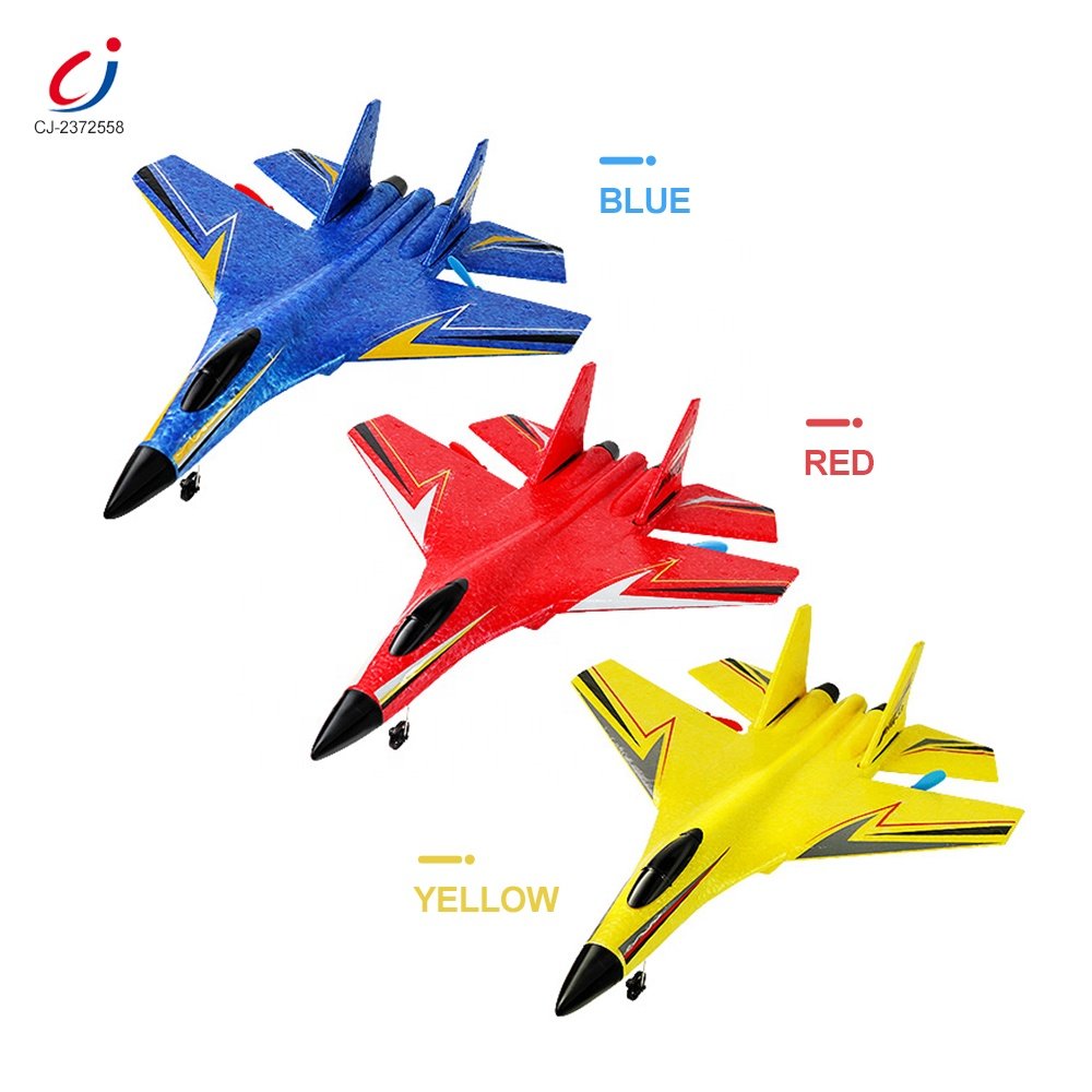 Chengji 2.5 Channel Rc Aircraft Hand Throw Glider Remote Control Flying Foam Plane Toy For Kids