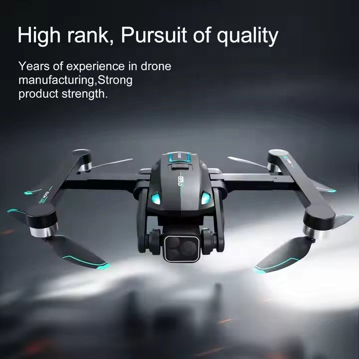 S188 GPS Drone Professional HD Camera Three Obstacle Avoidance Foldable 5G Brushless GPS RC Quadcopter Special Design Toy