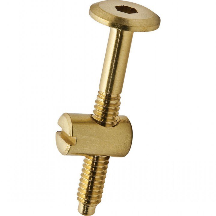 Special Aerospace Brass Parts Copper Steel Hexa Slotted Combination Screw manufacturer in India
