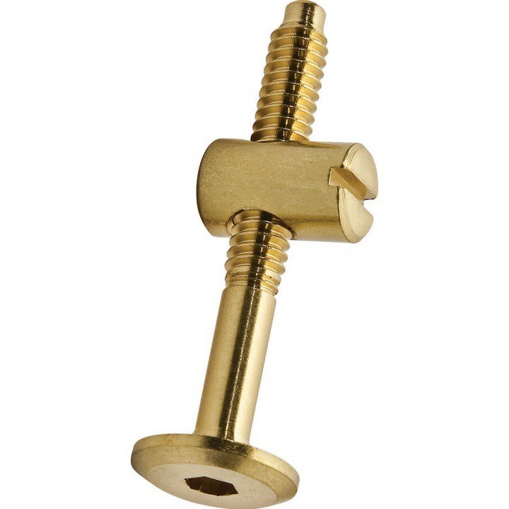 Special Aerospace Brass Parts Copper Steel Hexa Slotted Combination Screw manufacturer in India