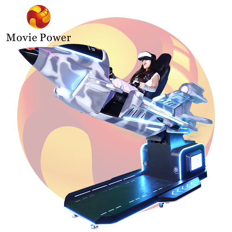 Vr Airplane Shooting Game Flight Experience Amusement Theme Park 9D Flying Simulator VR Airplane Game Machine