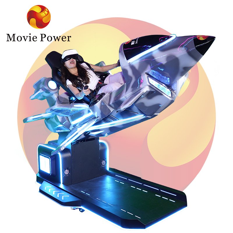 Vr Airplane Shooting Game Flight Experience Amusement Theme Park 9D Flying Simulator VR Airplane Game Machine