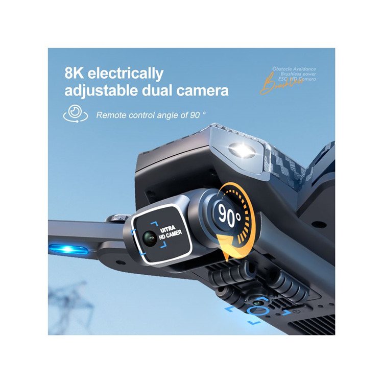 Private Label Low Price V162 RC Drone High-definition Aerial Photography with Positioning obstacle Avoidance