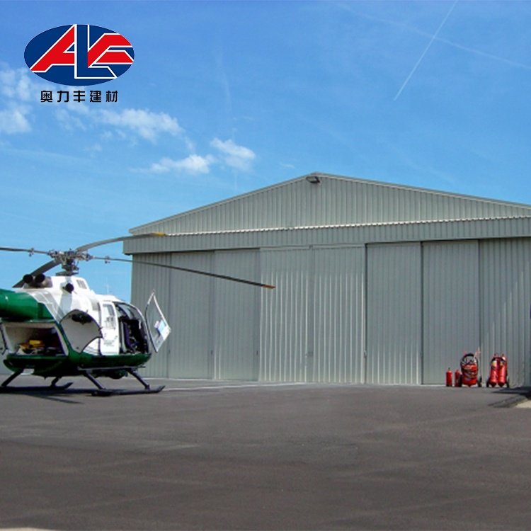 Prefabricated Steel Long Span aircraft Warehouse Removable Directly Factory Price