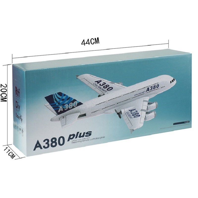 Hot selling Airbus RC Toys 2.4G Remote Control Aircraft A380 2.5CH Glider Airplane Aeromodelling plane Fixed Wing