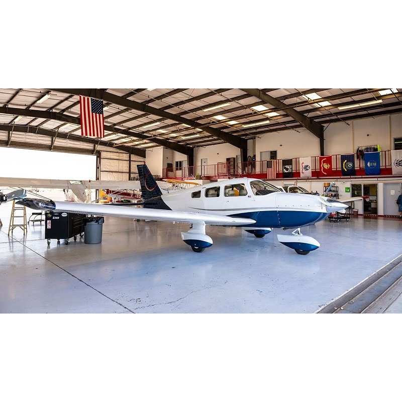 insulated prefab steel building kits for Private airplane hangars / Aircraft maintenance buildings / Helicopter hangars