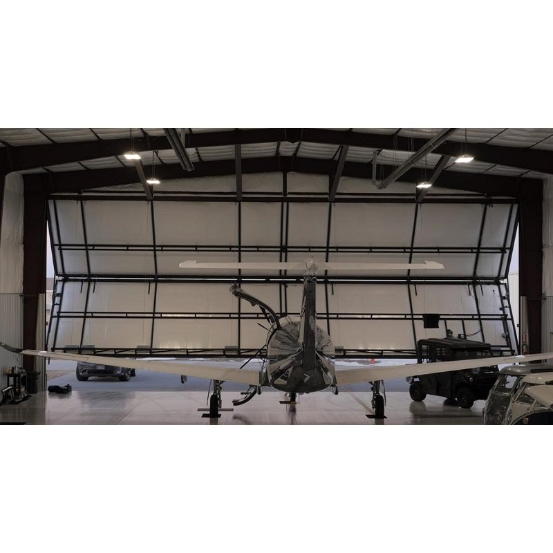 insulated prefab steel building kits for Private airplane hangars / Aircraft maintenance buildings / Helicopter hangars