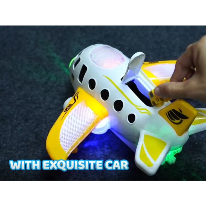 Kids aircraft transport storage toys remote control aerobatic ejection car set multifunctional rc plane toys