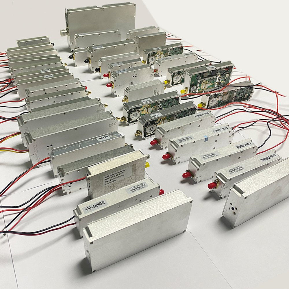 300-400mhz 400-500mhz 500-600mhz Customized 30W Drone Defense Module 5.8G 5.2G Anti Drone RF Module