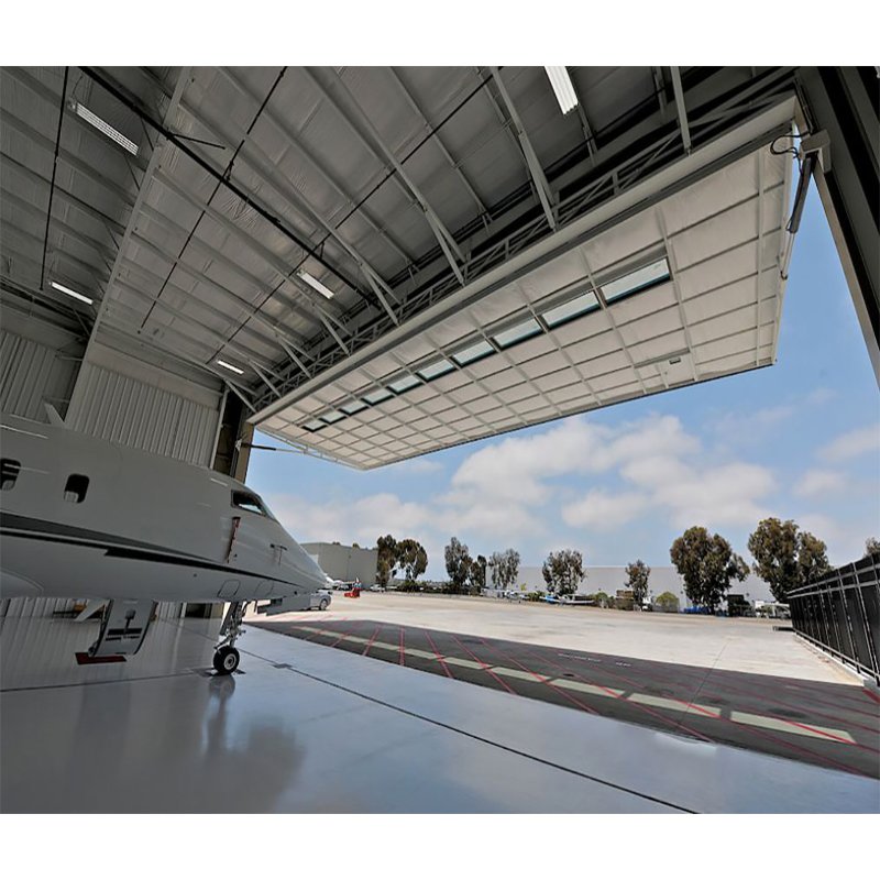 Fireproof Modular Steel Hangar for Safe Storage of Private Jets and Aircraft