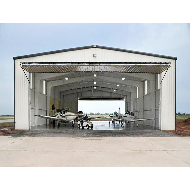 Fireproof Modular Steel Hangar for Safe Storage of Private Jets and Aircraft