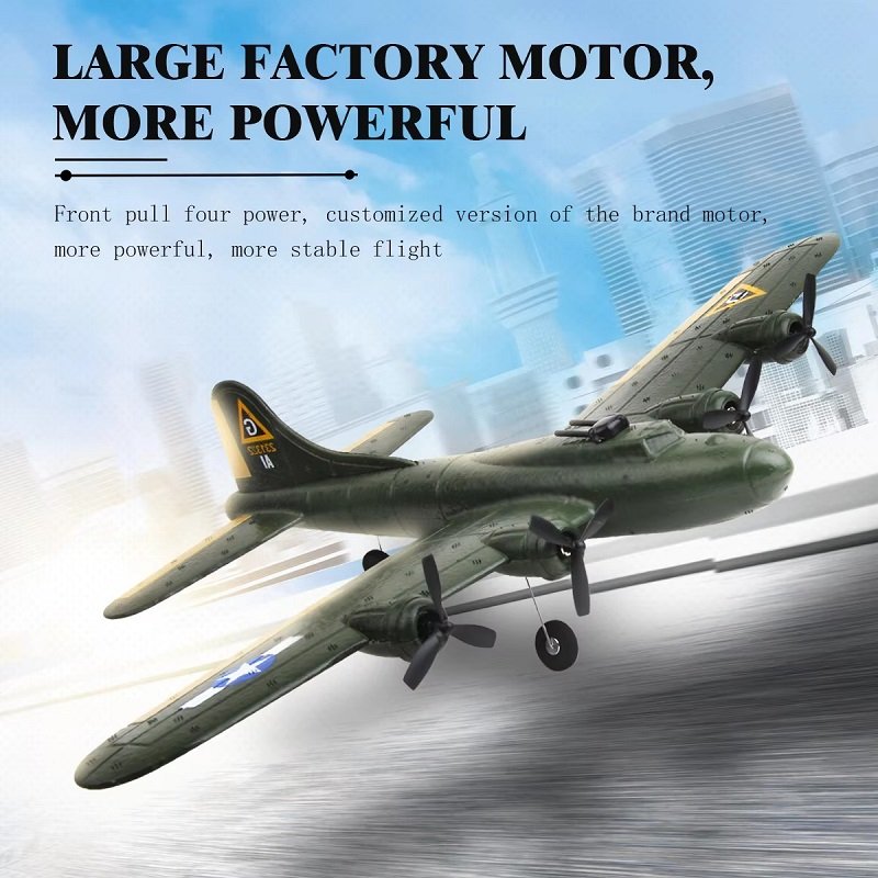 RC Airplane FX817 B17 Aircraft Remote Control Plane Fixed-Wing 2.4GHz Glider EPP Foam RTF RC Planes Aircraft Toys for Children