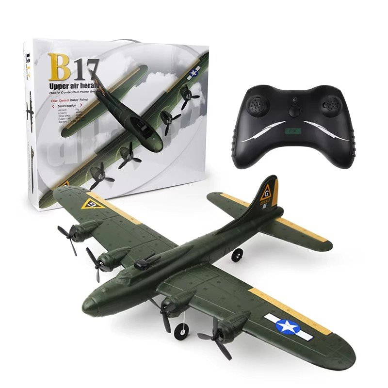 RC Airplane FX817 B17 Aircraft Remote Control Plane Fixed-Wing 2.4GHz Glider EPP Foam RTF RC Planes Aircraft Toys for Children