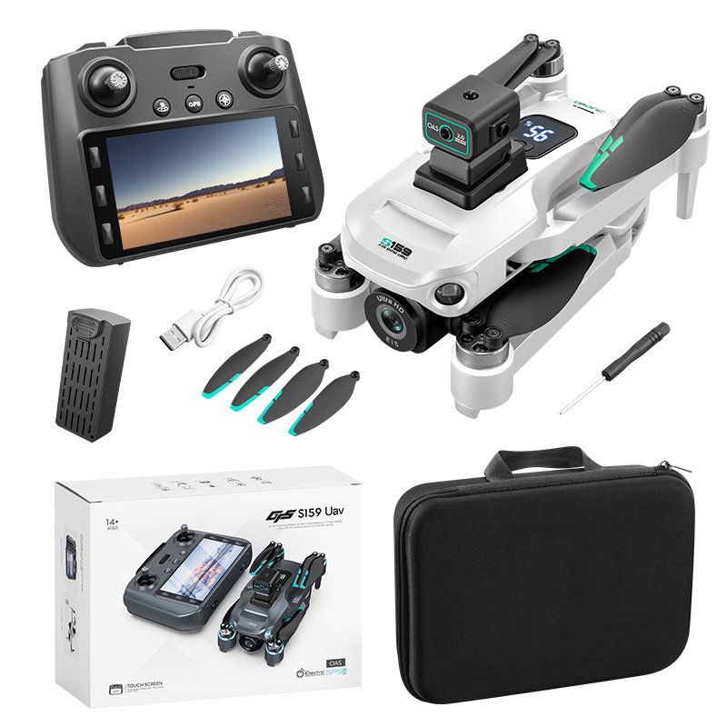 Advanced s159 Remote Control Drone with GPS, 4-Axis, Auto Return and Screen Display for Aerial Photography