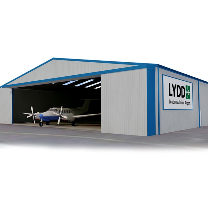 Top Quality Low Cost Easy Assemble Large Span Metal Premade Prefab Steel Jet Airplane Hangar Shed Buildings