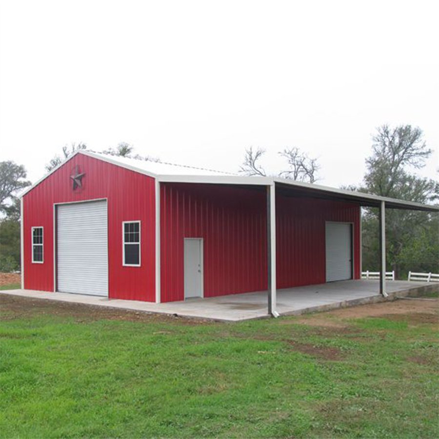 Prefab Steel Structure Building Warehouse/Workshop/Aircraft Hangar Construction