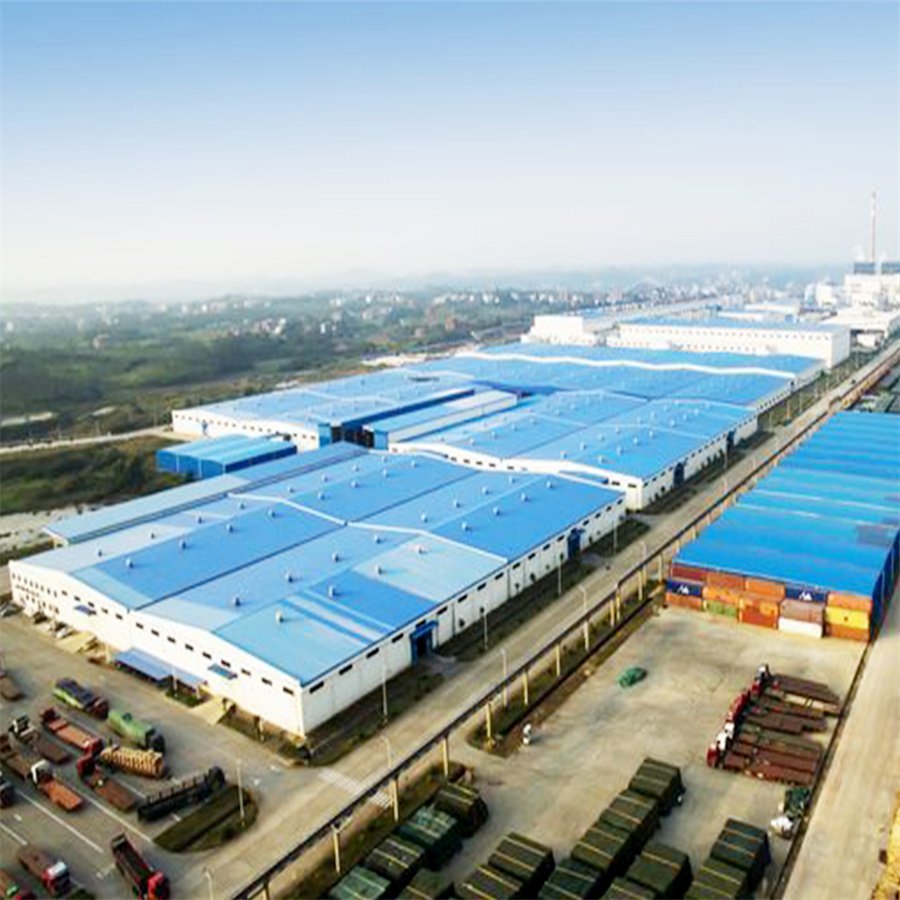 Prefab Steel Structure Building Warehouse/Workshop/Aircraft Hangar Construction