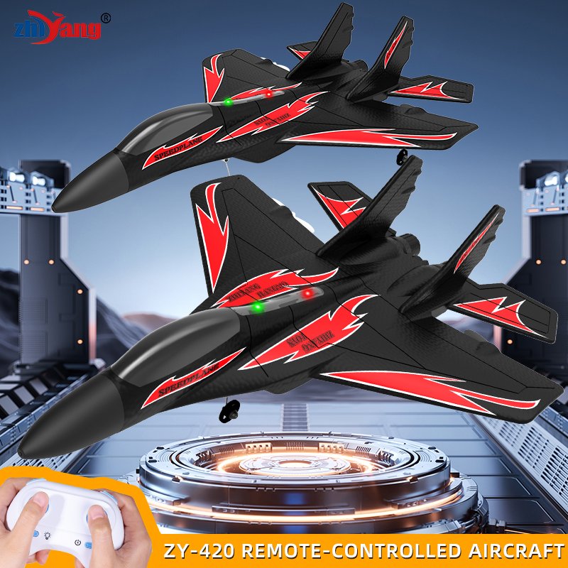 Remote control aircraft, glider, model plane, fixed wing, drop resistant toy model
