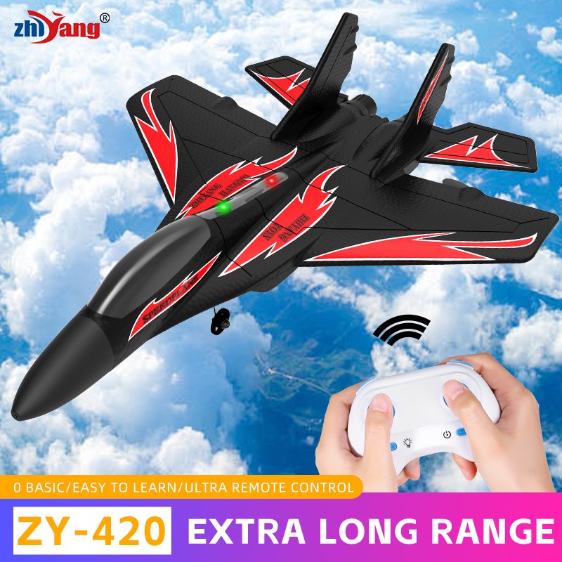 Remote control aircraft, glider, model plane, fixed wing, drop resistant toy model