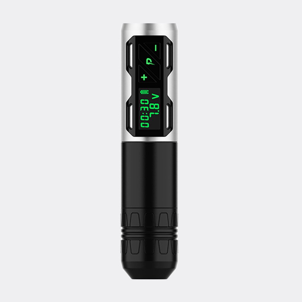 New 1800mah Tattoo Pen Machine Wireless Charging Stylus Pen Permanent Makeup Machine Aircraft Aluminum Alloy,aircraft Aluminum