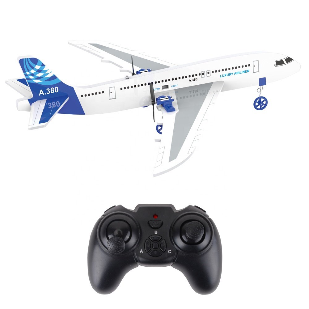 851 Remote Control Airplane 2.4GHz 2.5 Channels Stability Flight RC Aircraft Plane Ready To Fly For Kids & Adults