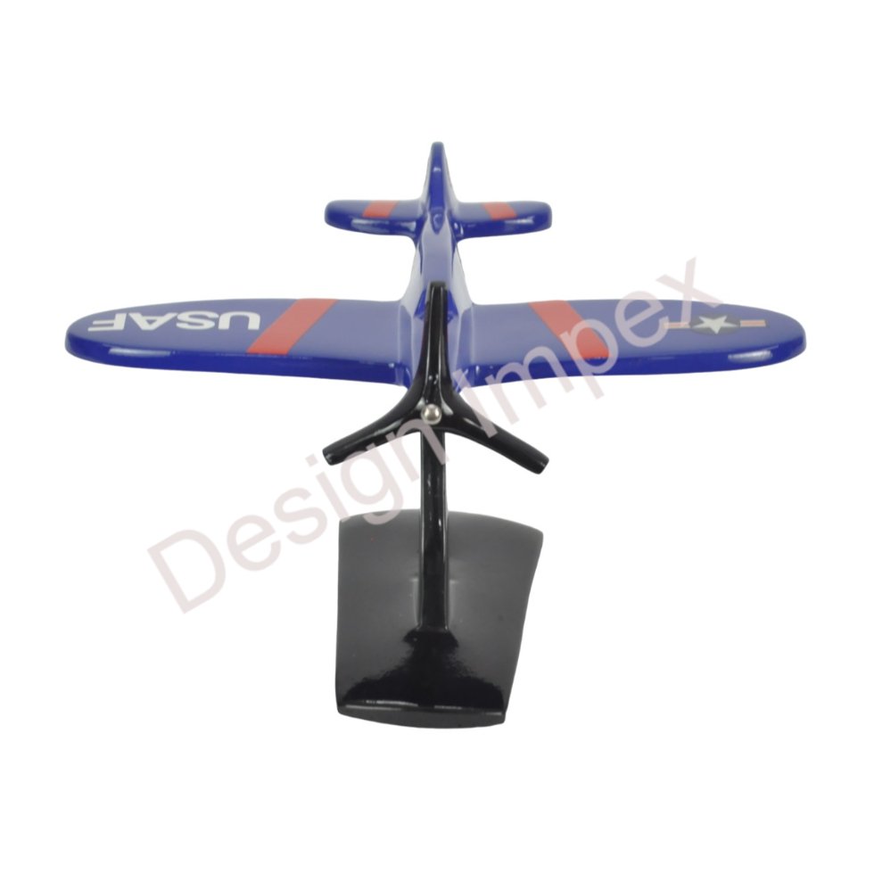 Glider Single Propeller Cast Aluminium US Airplane Models Exclusive Quality Wholesale Prices Aircraft Model In Decorative Item
