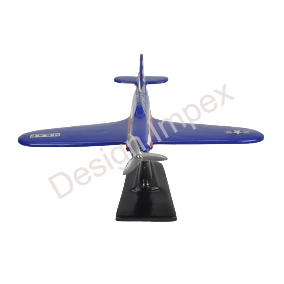 Glider Single Propeller Cast Aluminium US Airplane Models Exclusive Quality Wholesale Prices Aircraft Model In Decorative Item