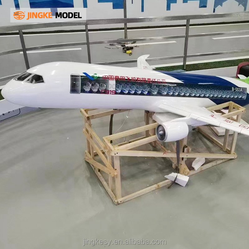 Customized Aviation Aircraft Model C919 Large Aircraft Model China Aviation Resin Aircraft Model Customization