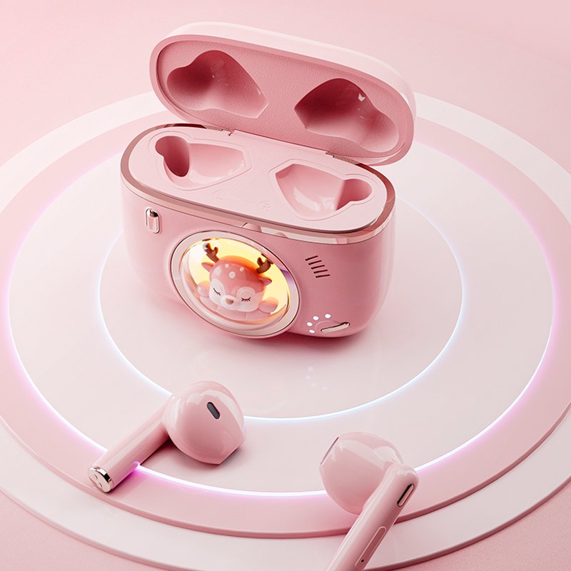 New Private Model Star Pet Cartoon Headset Cartoon Wireless Headset In-Ear Mini Music Gaming Headset