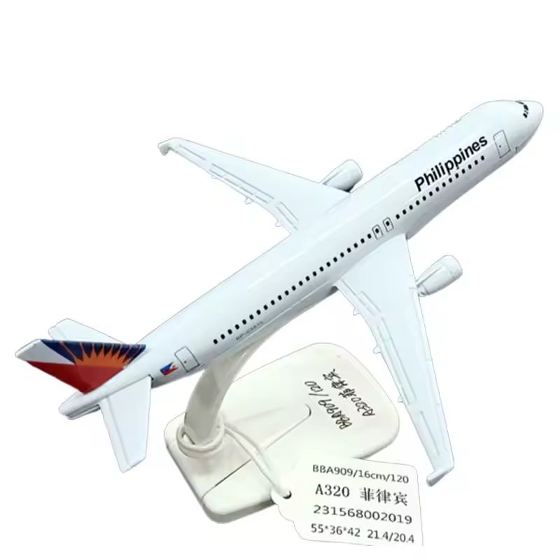 Custom Logo Oem/Odm Simulation Diecast Airplane Model Toys 16cm A380 Diecast Alloy Aircraft Model