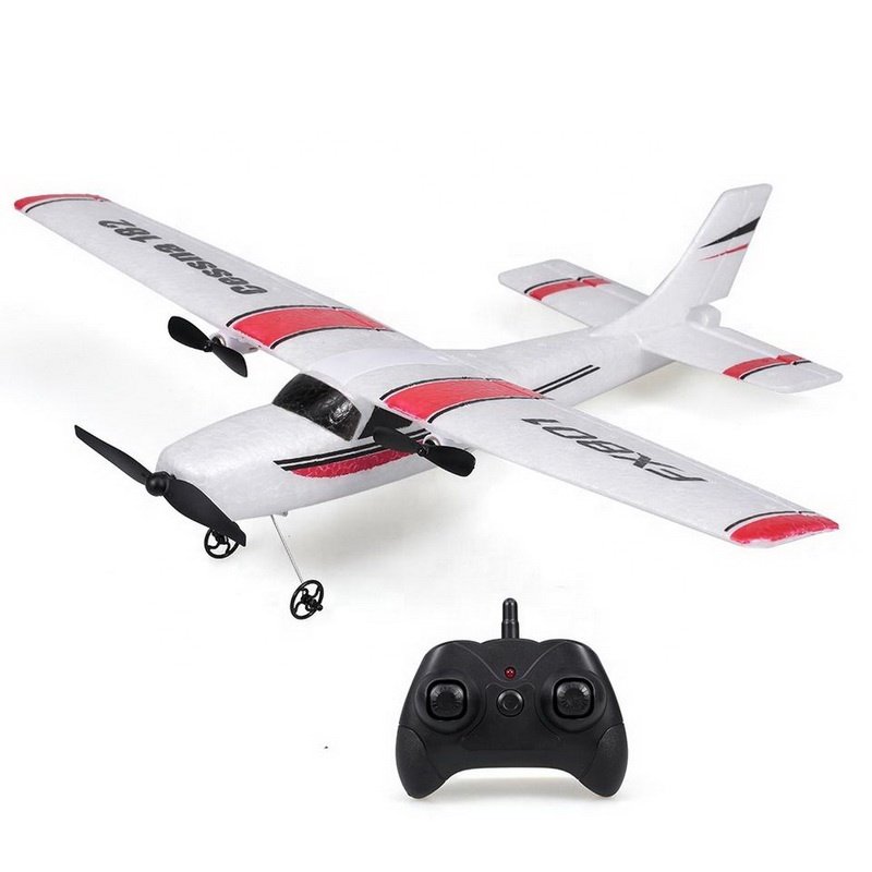 New Design FX801 Airplane Cessna 182 RC Plane 2.4GHz 2CH EPP Craft Remote Control Electric Glider Airplane
