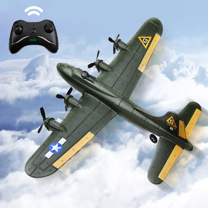 Kids Adults Beginner 2.4G remote control aircraft glider model fixed wing electric airplane toy RC foam airplane