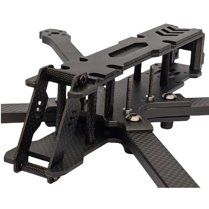 Through The Rack 8 Inch Carbon Fiber UAV Long Range FPV Flower Fly Load