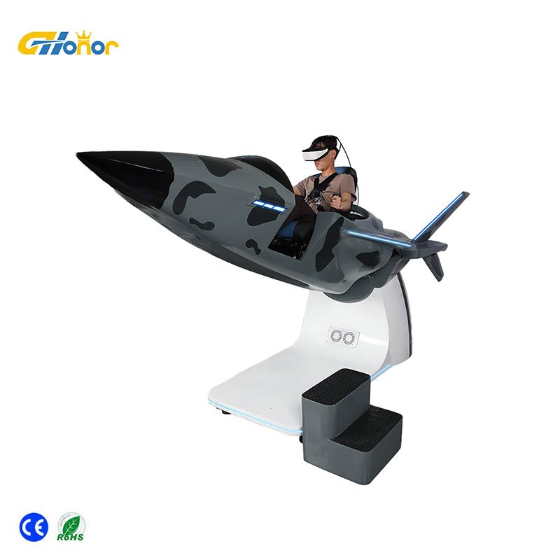 9d Vr Virtual Realty Amusement Equipment Flight Simulator Cockpit 3 Dof Electric System Airplane Simulator