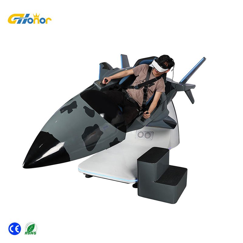 9d Vr Virtual Realty Amusement Equipment Flight Simulator Cockpit 3 Dof Electric System Airplane Simulator
