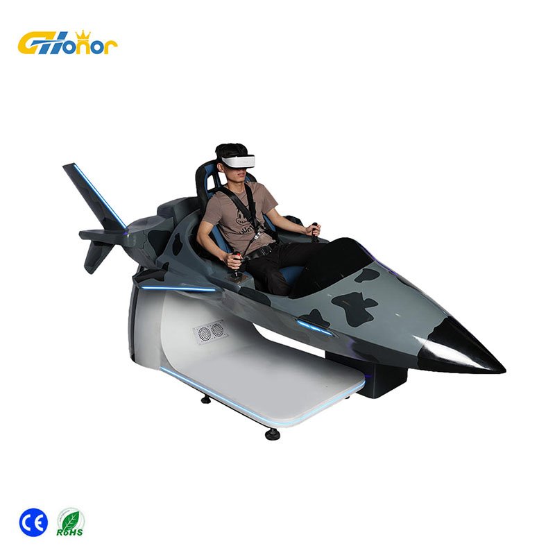 9d Vr Virtual Realty Amusement Equipment Flight Simulator Cockpit 3 Dof Electric System Airplane Simulator