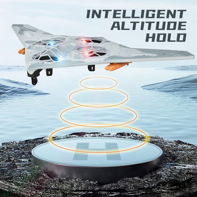 HW remote control EPP foam bomber fighter jet toys for adults RC radio electric private jet airplane model aircraft plane kit