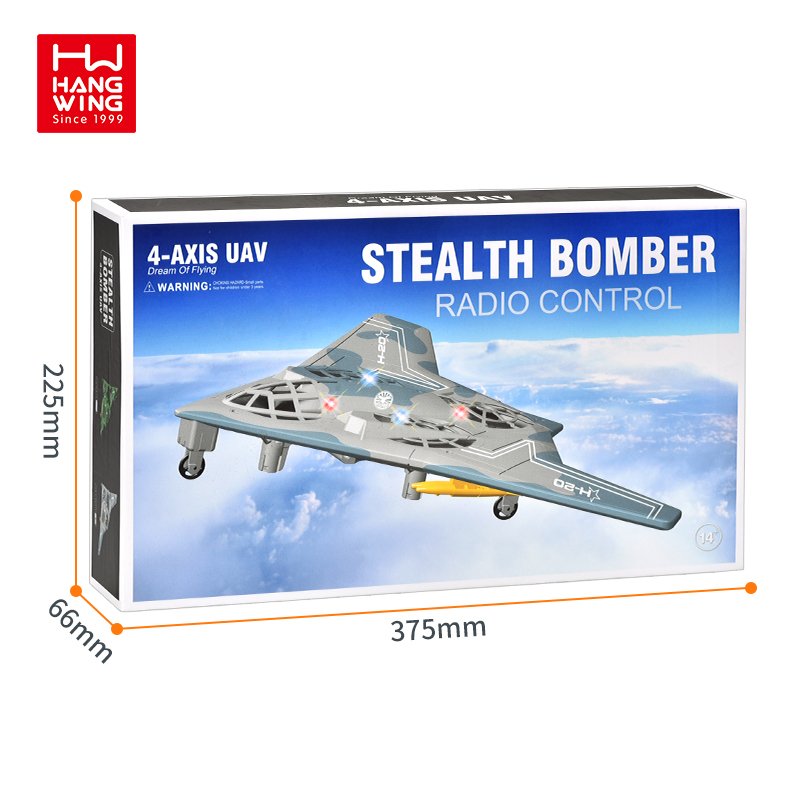 HW remote control EPP foam bomber fighter jet toys for adults RC radio electric private jet airplane model aircraft plane kit