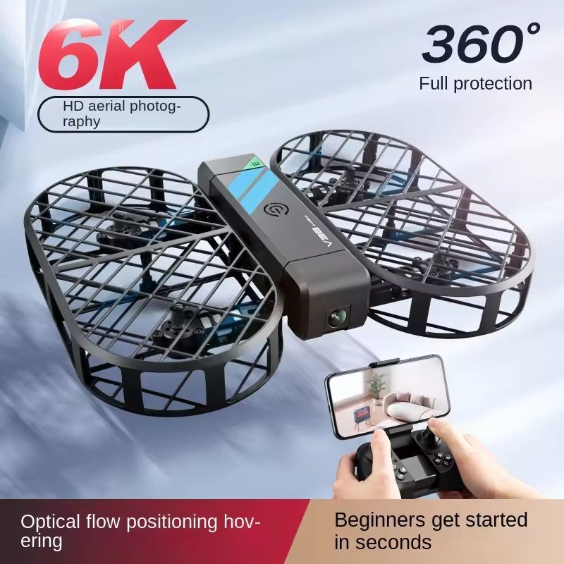 Min Capture Flying Remote Control aircraft Children's Toys Camera Drone 4k Video Camera Night Vision