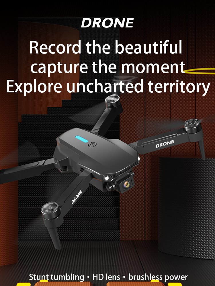 Brushless drone remote control aircraft toy dual camera high-definition aerial photography aircraft e88 remote control toy