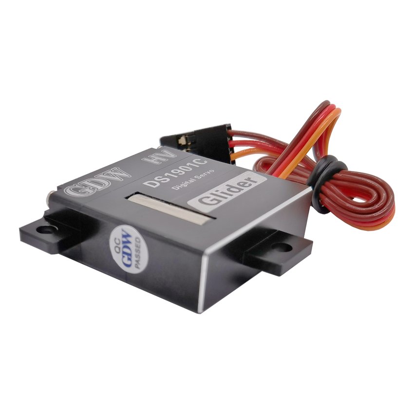 GDW DS1901C 6KG Torsion metal shell steel gear fixed wing glide drone digital steering gear