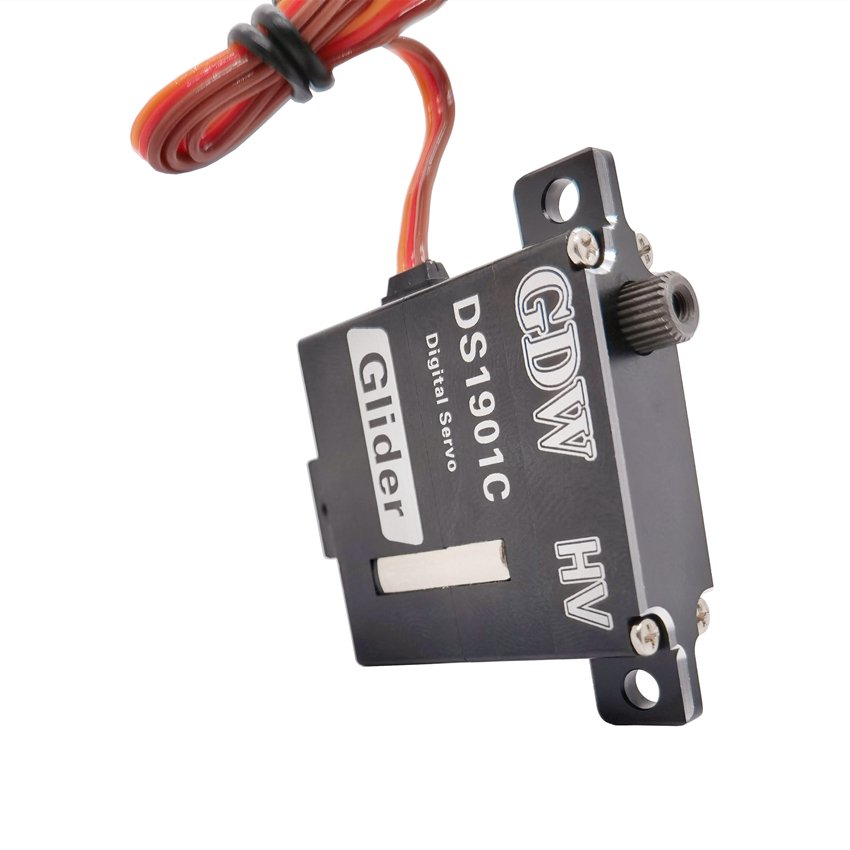 GDW DS1901C 6KG Torsion metal shell steel gear fixed wing glide drone digital steering gear
