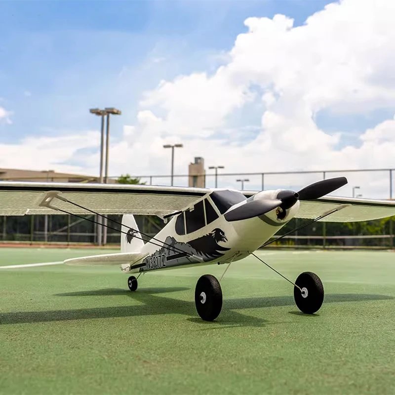 Hot sale FMS 540mm PA-18 Remote Control Model Plane Aircraft Mini Trainer outdoor gift