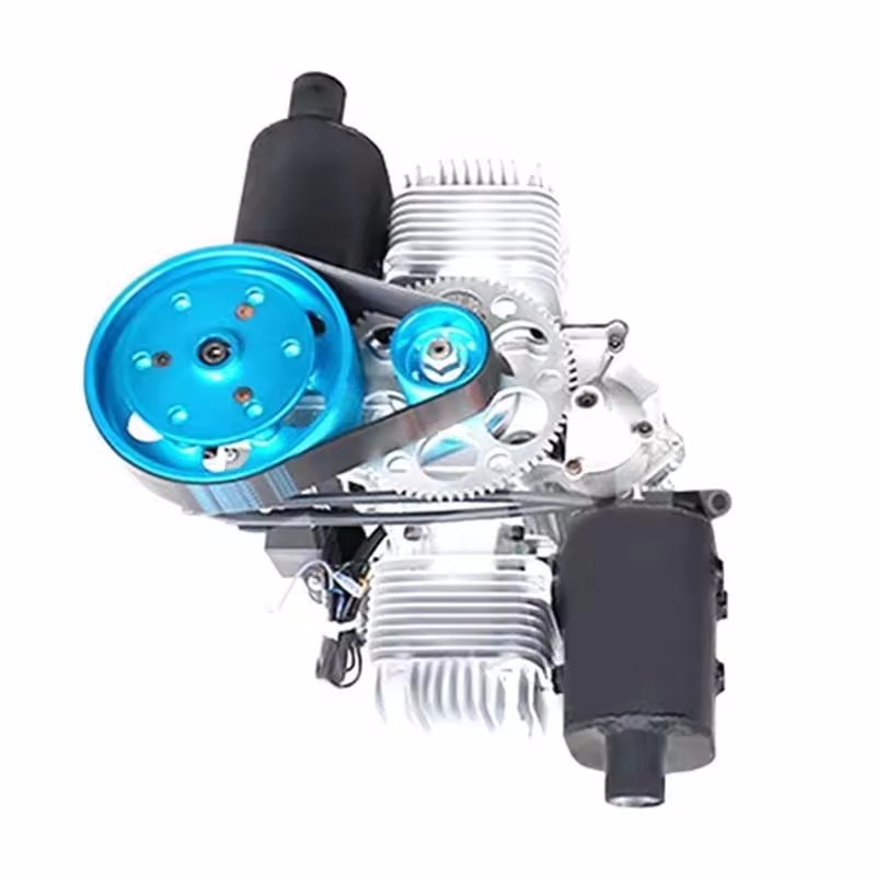 350CC gasoline model aircraft engine UAV heavy fuel engine with starter Model Aircraft Gas gasoline Engine for RC Model Airplane