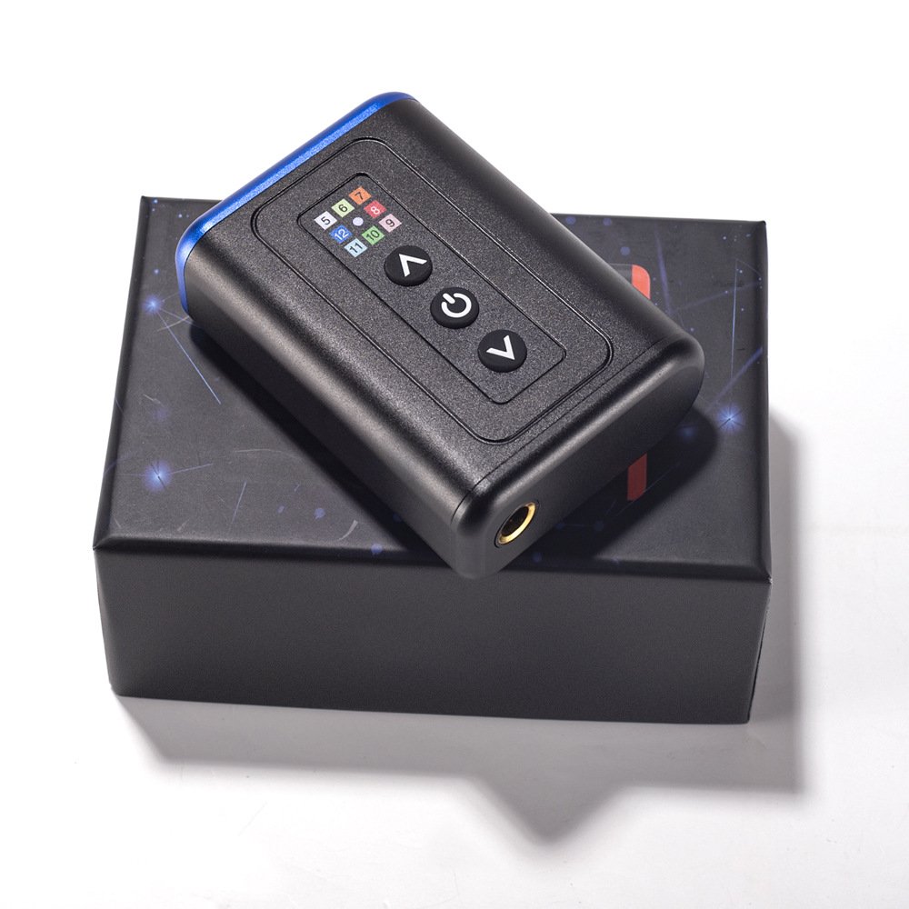 4800mah capacity Private label digital wireless tattoo power supply for tattoo machine