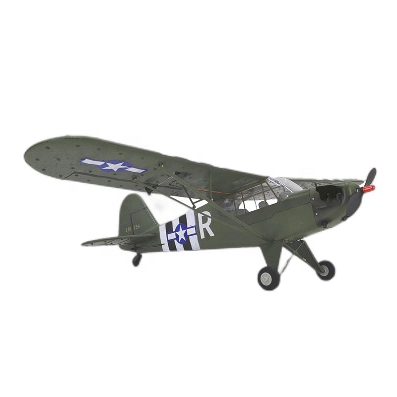 New Design FX9703 1/16 Scale Remote Control Aircraft Model J3 Brushless 4CH Six-Axis Stabilized 3D Fixed Wing Aircraft RC Glider