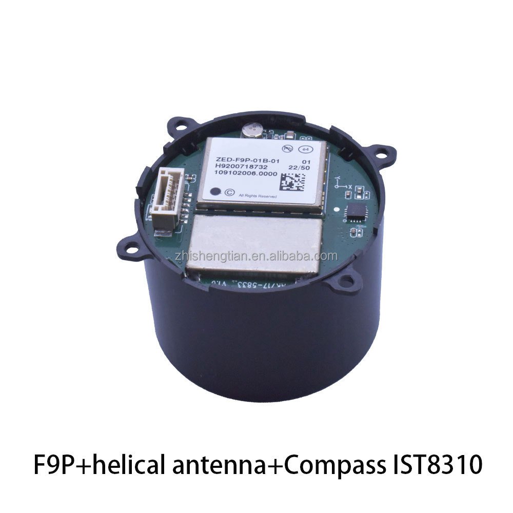 High Precision PIXHAWK PX4 UAV Flight Control UAV Autopilot Dedicated F9P Spiral Antenna L1 L2 Full Frequency Receiver Module